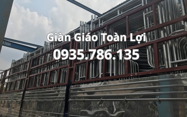 cung cấp dàn giáo khung, giàn giáo chữ h, dàn  giáo bao che, giàn giáo chống sàn cho công trình Đồng Nai 